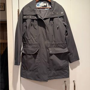 Nine West Charcoal Utility Jacket